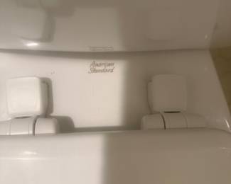 American standard toilet. 