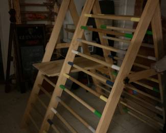 Children’s play gym - has been inside only 