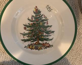 Spode Christmas Tree Plates 