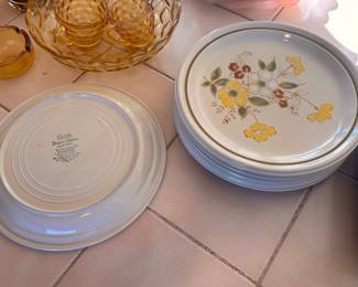 Deville Designer Collection “Spring Song” by Jon Paul Dinner Plates
