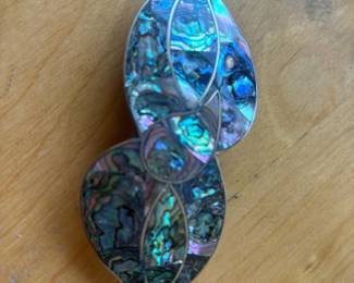 Abalone Shell Barrette