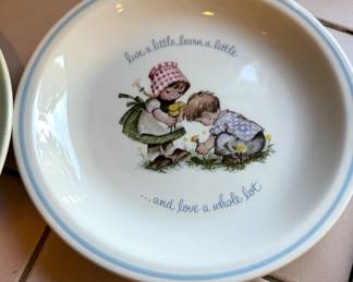 Rusties "Live a Little, Learn a Little" Collector Plate By Brownie