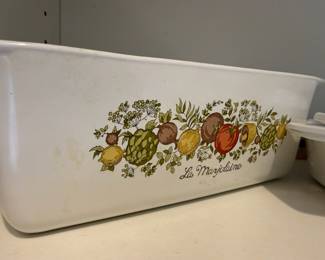 Corning Ware "Spice of Life” Loaf Pan
