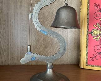 Brass Chinese Dragon Dinner Bell
