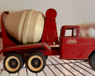 1960 Tonka Pressed Steel Concrete Mixer Toy Truck