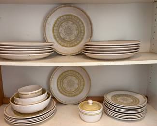 Franciscan Hacienda Green Earthenware Dinnerware Set
