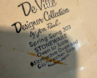 Deville Designer Collection “Spring Song” by Jon Paul Dinner Plates