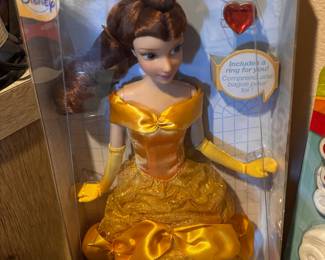 Disney Store The Beauty & The Beast Princess Belle Doll - In Box