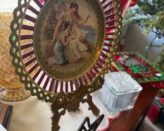 decorative porcelain plate