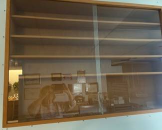 wall display cases