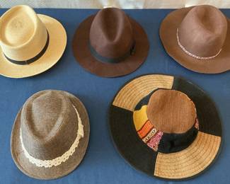 Five Hats men