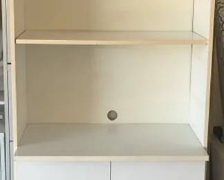 White Cabinet Shelf 
