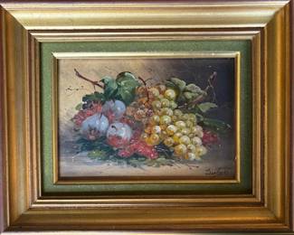 Still life oil painting 