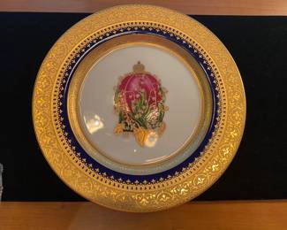 Faberge egg plates 