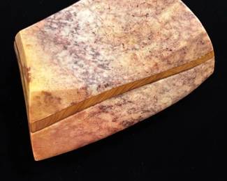 Alabaster boxes 1/2 price made by Paul Hawkins and Susan Zalkind 