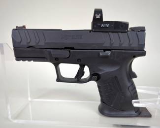 HS Produkt/ Springfield Armory XDm Elite 10mm Auto Match Pistol SN# BA709539, Vortex Venom 3 MOA Sight, Fiber Optic Front Sight
