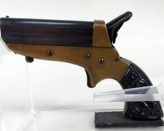 A. Uberti/ Navy Arms Co. 1A .22 Cal 4-Shot Pepperbox Pistol SN# 11860 