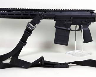 Aero Precision Llc M5 7.62x51 Rifle SN# 128095, Nylon Sling, Gama 762VG6 Muzzle Brake, Adjustable Stock 