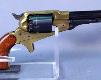 Armi San Marco Remington 1863 Pocket .31 Cal 5-Shot Black Powder Revolver SN# E 39037, In Soft Case 