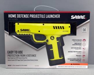 Sabre Home Defense Projectile Launcher And Sabre Training Projectile Refill Kit 
