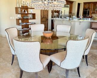 These chairs retail for several thousand each