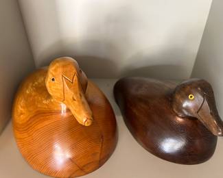 Tom Haller duck decoys