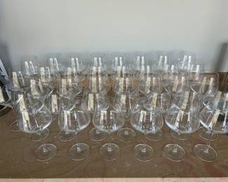 Schott Zwiesel Burgundy glasses