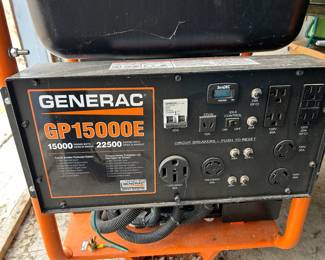 Generac GP15000E generator