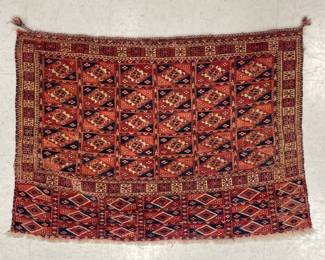 Lot 592 Antique Tekke Turkmen Tribal Textile