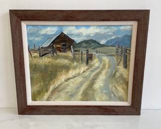 Lot 647 Landscape Painting Signed by Artist