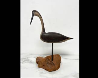 Lot 517 David ONeal Ocracoke NC Artist Carved Shorebird Decoy