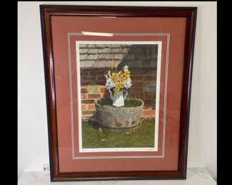 Lot 676 Bob Timberlake Signed  Jonquils  Lithograph Art