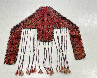 Lot 599 Antique Turkmen Jalar Tent Door Textile