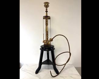 Lot 559 Vintage Middle Eastern Brass Hookah