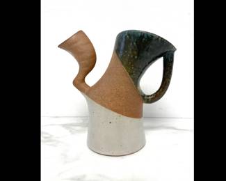 Lot 5080 David Gary Wright Studio Pottery Pitcher