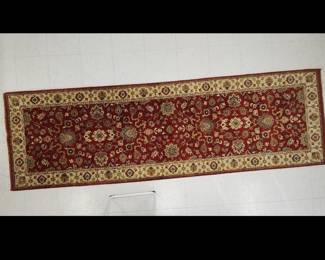 Lot 237 3ft x 10ft  Persian Style Wool Runner Rug