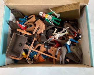 Lot 393 Vintage Playmobil Toys