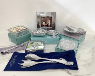 Lot 210 Mariposa Metal Serveware  Tableware  Gifts