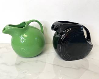 Lot 542 Vintage Fiesta Pitcher  Hall Tilt Jug Pitcher