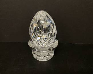 Lot 554 Waterford Crystal Annual Egg