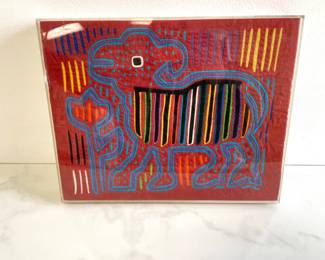 Lot 396 Vintage Mola Kuna Textile Art