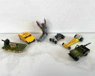 Lot 397 1979 Star Wars Boba Fett Action Figure  Vintage Matchbox  Hot Wheels Toys