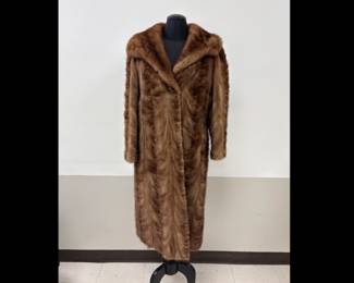 Lot 206 Exclusuve Furs by Ramon Coat AS IS