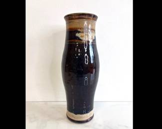 Lot 429 Signed Studio Pottery Vase