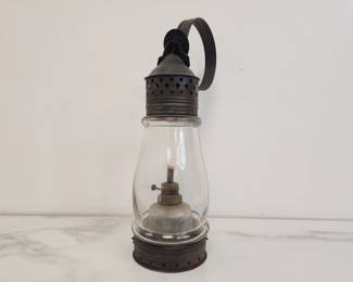Lot 292 Antique 19th Century Tin Whale Oil Lantern