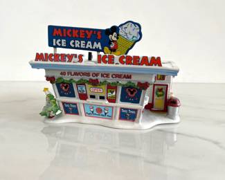 Lot 5072 Department 56 Mickeys Ice Cream Shop Disney