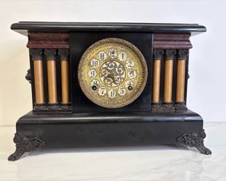 Lot 332 Antique Sessions Mantel Clock