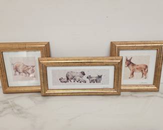Lot 191 Jan Harbon Signed Animal Art