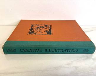 Lot 337 Andrew Loomis  Creative Illustration  Vintage Art Book