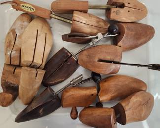 Lot 307 Vintage Wooden Shoe Forms
